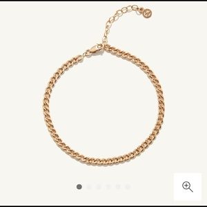 Mejuri Curb Bracelet 14k Yellow Gold